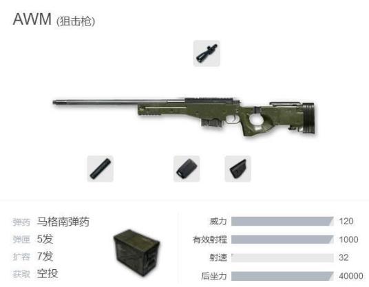 什么是AWM（游戏《绝地求生：大逃杀》中的武器）