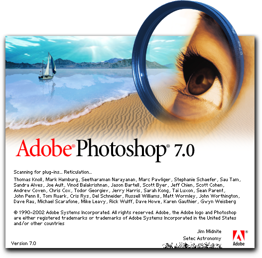 什么是photoshop7.0