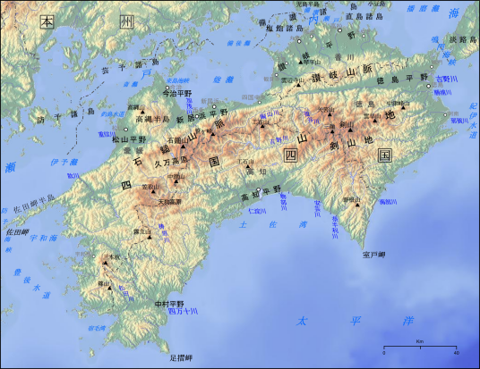 什么是四国（日本南海道的四国岛）