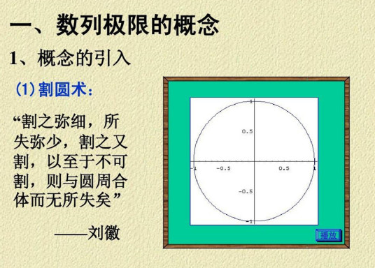 数列极限