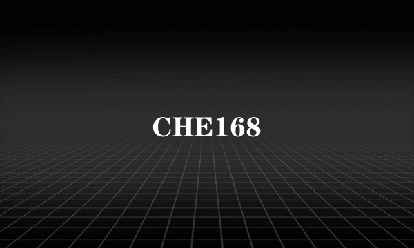 什么是CHE168