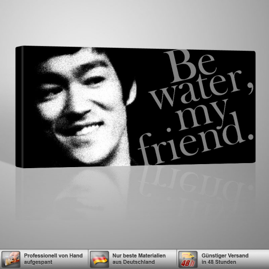 什么是be water my friend