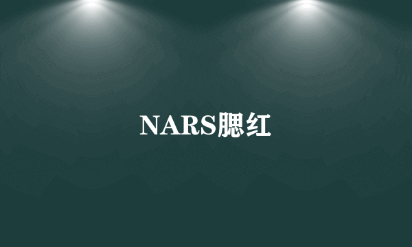 NARS腮红