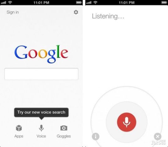 Google语音搜索