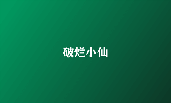 破烂小仙