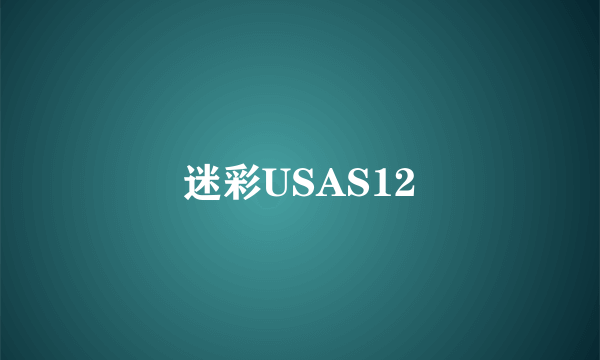 迷彩USAS12