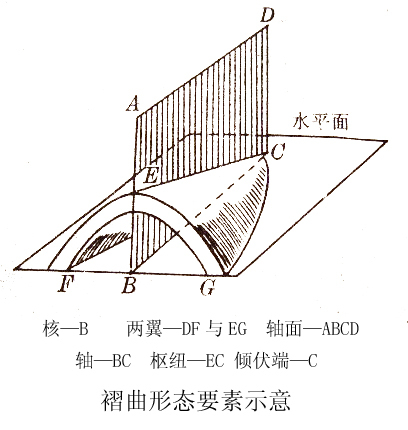 褶皱轴