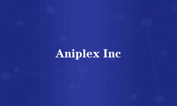 Aniplex Inc