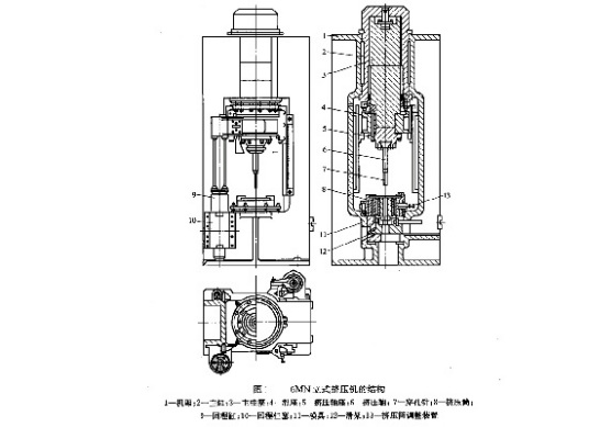 立式挤压机