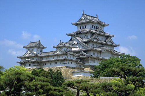 日本姬路城天守阁