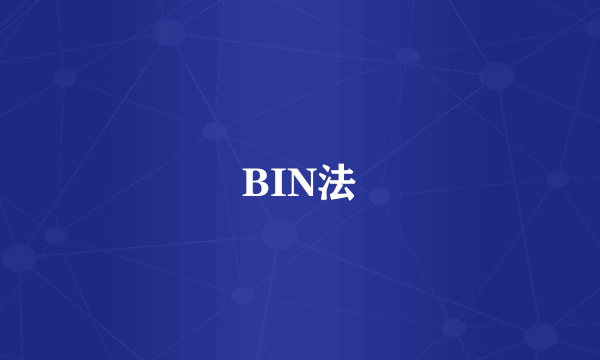 BIN法