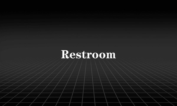 Restroom