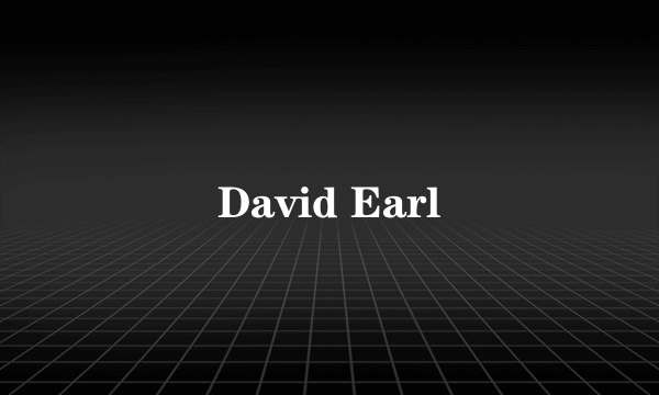 David Earl