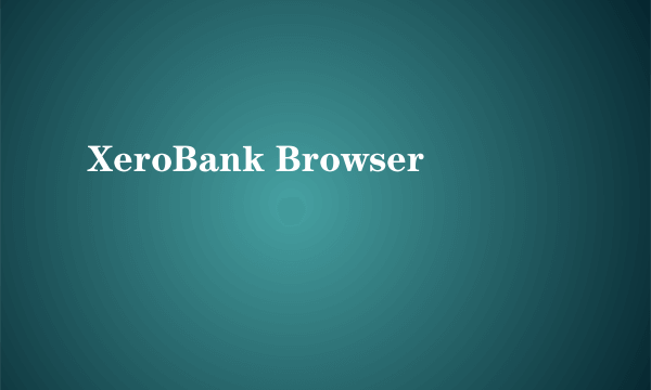 XeroBank Browser