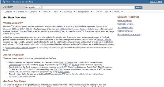 什么是GenBank