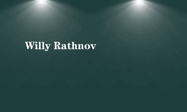 Willy Rathnov