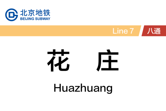 花庄站（中国北京市通州区境内地铁车站）