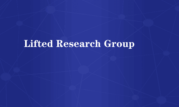 Lifted Research Group