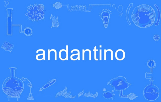 andantino