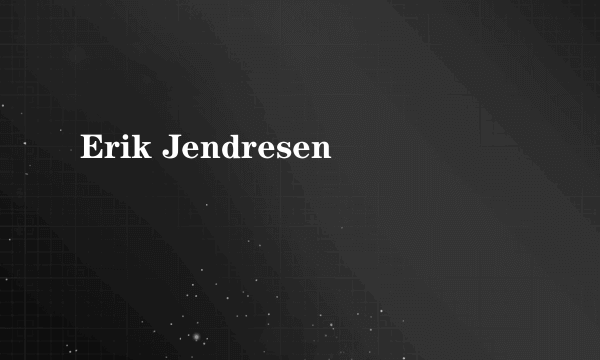 Erik Jendresen