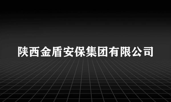 陕西金盾安保集团有限公司