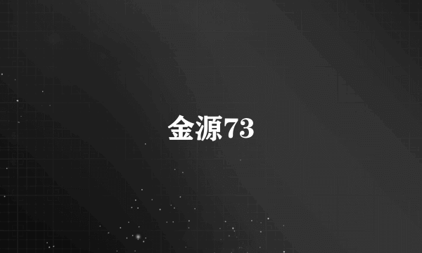 金源73