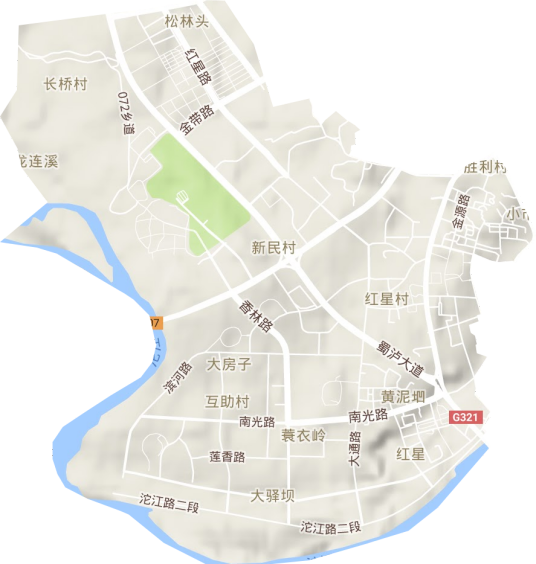 红星街道（四川省泸州市龙马潭区下辖街道）