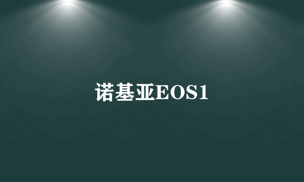 诺基亚EOS1