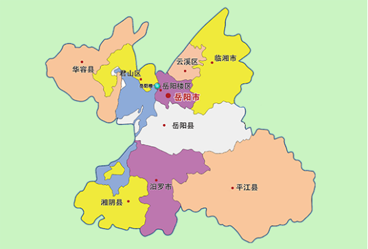 什么是岳阳市行政区划