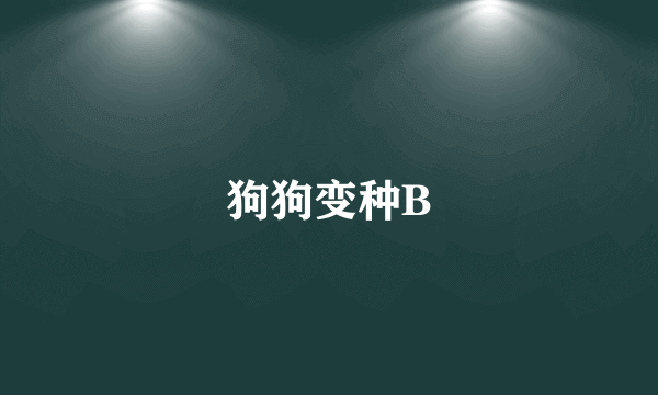 狗狗变种B