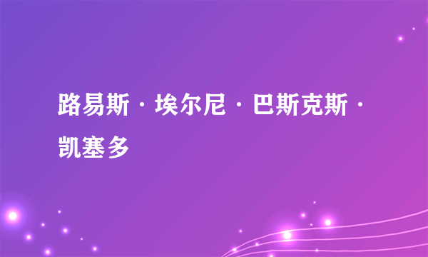 路易斯·埃尔尼·巴斯克斯·凯塞多