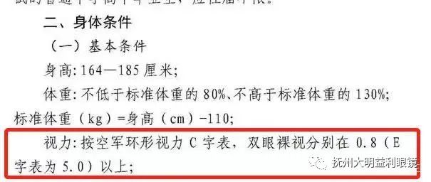 近视高考限报专业有哪些