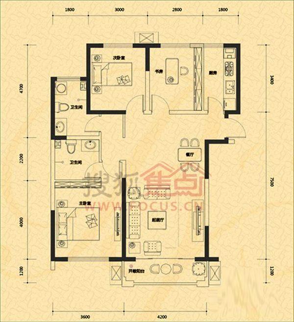 怎么画户型图？