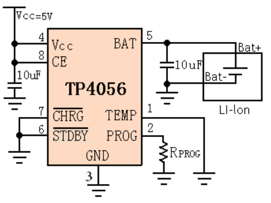 tp4056电路图怎么接？