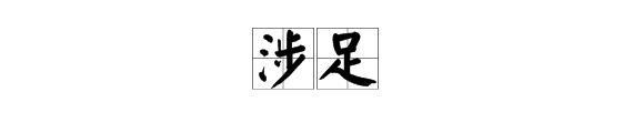 “涉足”与“涉及”的词义区别？