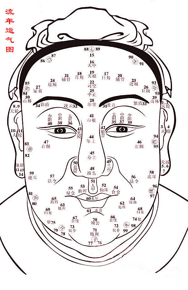 看相算命图解