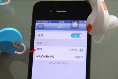 苹果手机连接蓝牙耳机连接好了,怎么没声音？