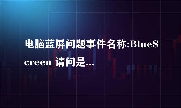 电脑蓝屏问题事件名称:BlueScreen 请问是什么原因？