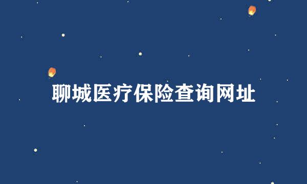 聊城医疗保险查询网址