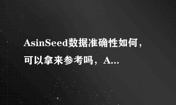 AsinSeed数据准确性如何，可以拿来参考吗，AsinSeed能帮助到卖家吗？