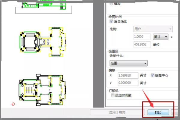 CAD为什么打印预览显示空白