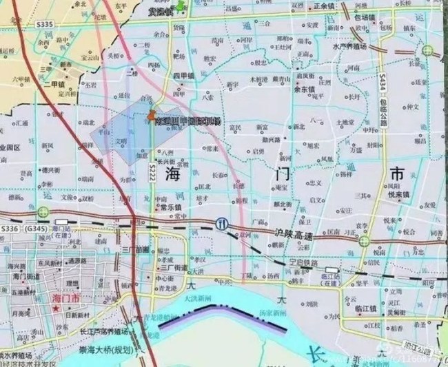 2020年海门新飞机场在什么地方？