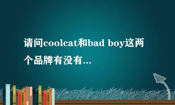 请问coolcat和bad boy这两个品牌有没有官网啊？