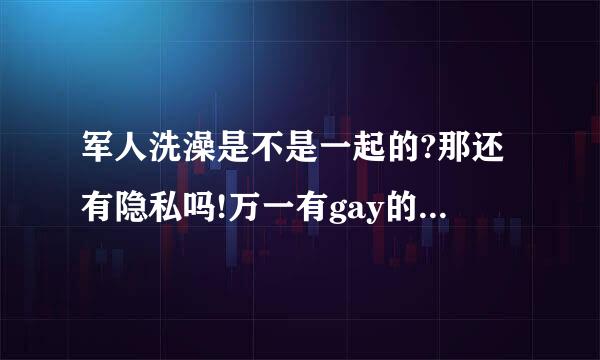 军人洗澡是不是一起的?那还有隐私吗!万一有gay的怎么办?