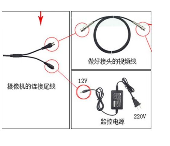 监控摄像头怎么连接到电脑显示器，不需要主机那种