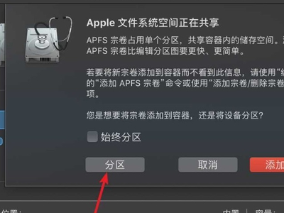 重装系统mac系统，选择磁盘工具想重新分区，可那个分区页面选不了，怎么办