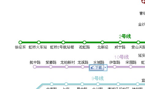 上海虹桥火车站地图位置