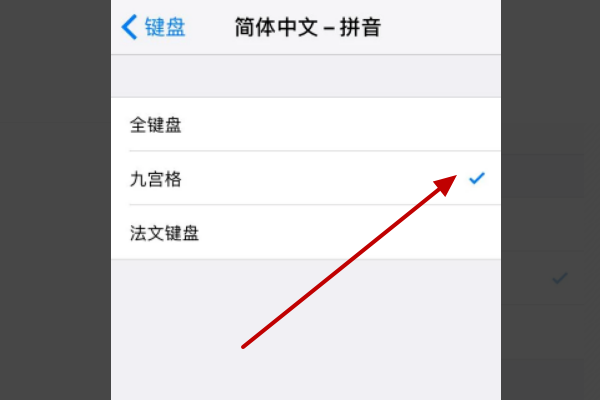 苹果手机键怎么设置成九键键盘？