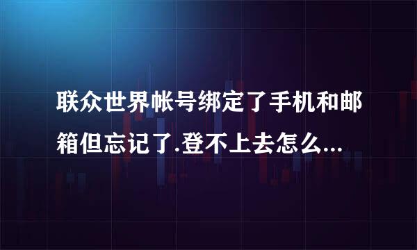 联众世界帐号绑定了手机和邮箱但忘记了.登不上去怎么办（直接用帐号登不上.指定要手机或邮箱登陆）