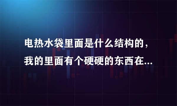 电热水袋里面是什么结构的，我的里面有个硬硬的东西在液体里面不是固定的，这样的情况对么？